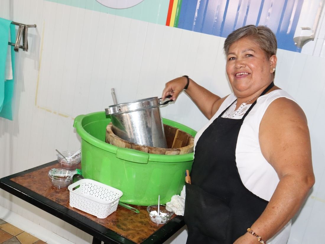 Cocina en vivo en Urkupiña