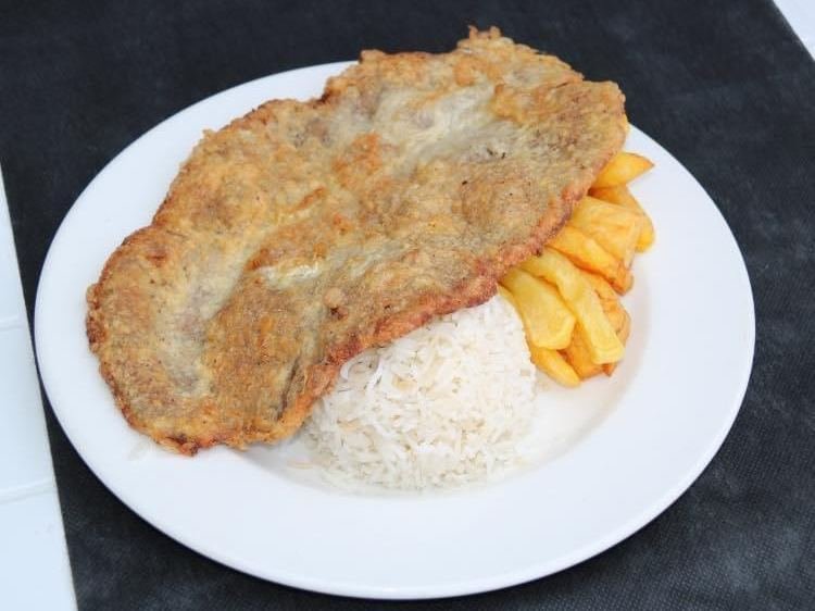 Plato de milanesa